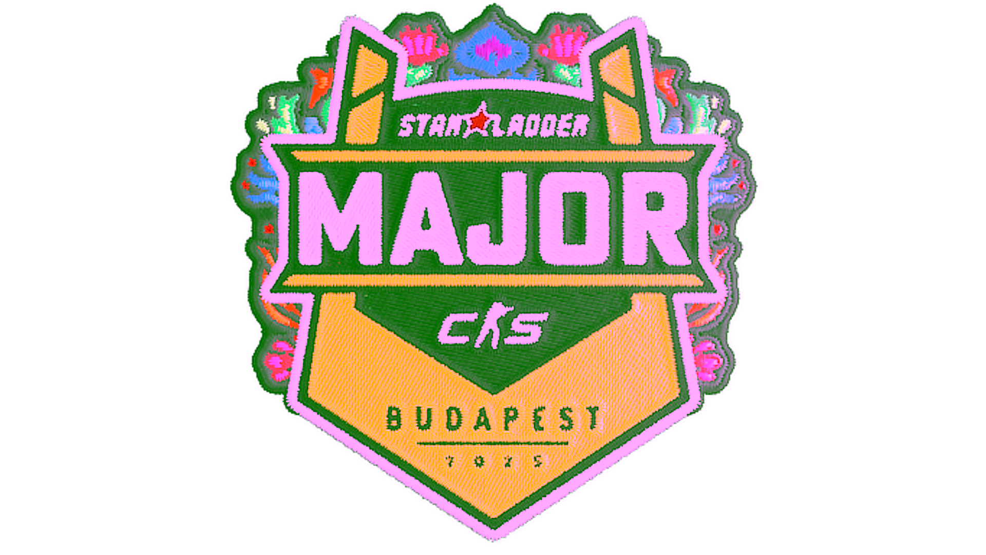 Display for Sticker | StarLadder (Embroidered) | Budapest 2025