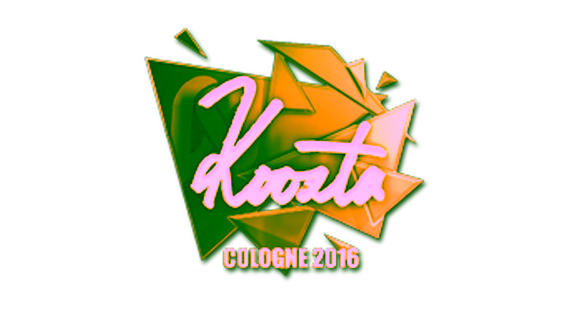 Mostrar para Sticker | koosta (Gold) | Cologne 2016