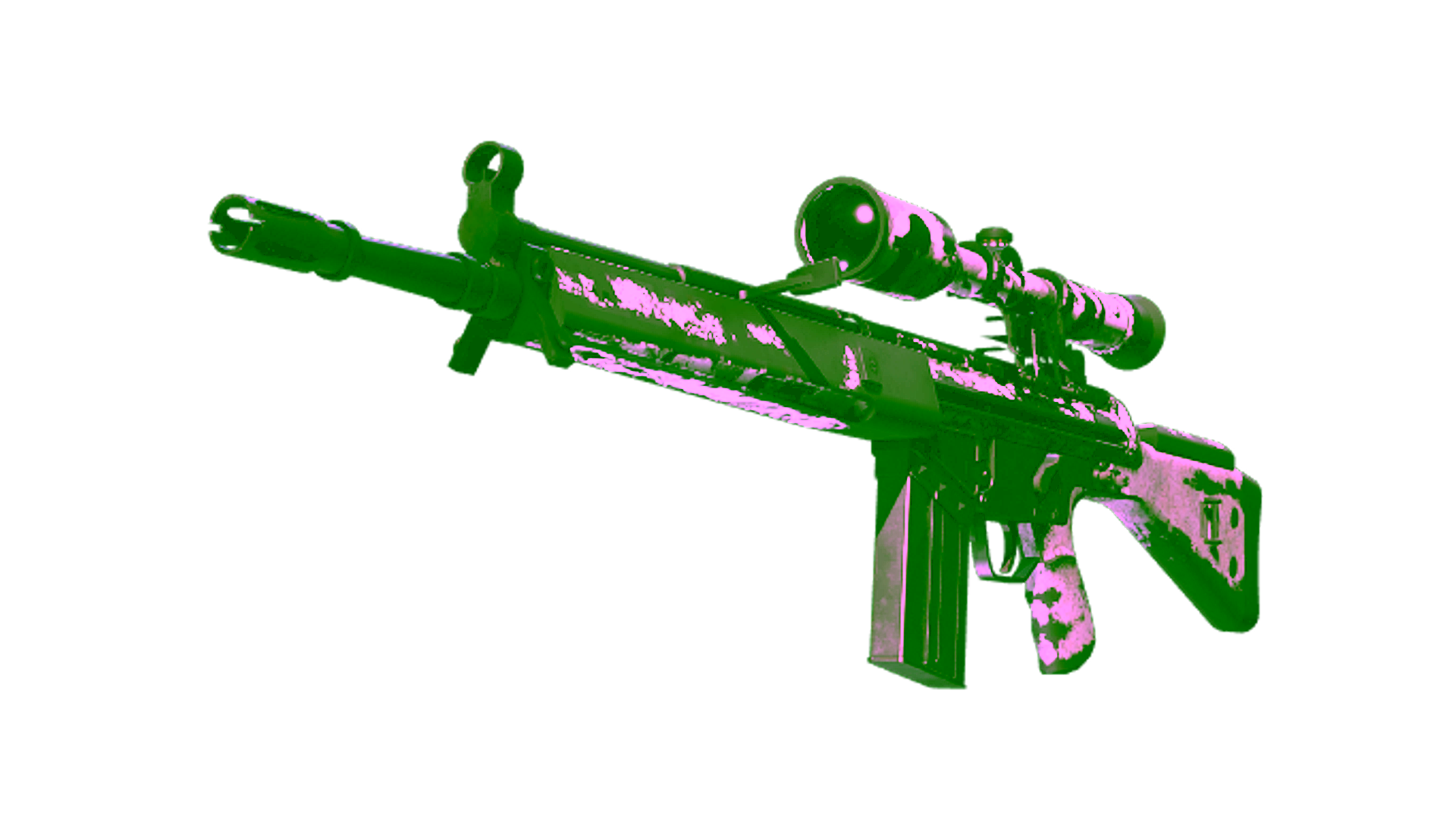 Display for Souvenir G3SG1 | Polar Camo (Battle-Scarred)