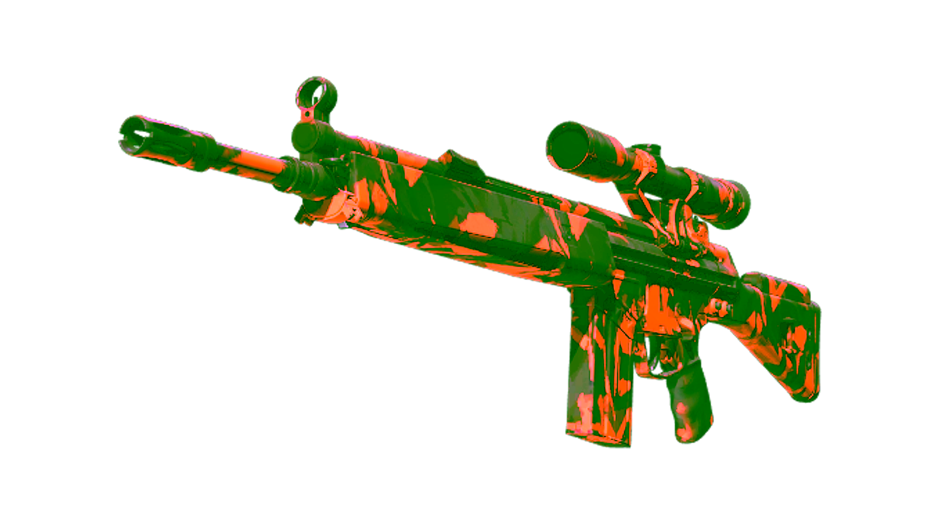 Display for StatTrak™ G3SG1 | Orange Crash (Minimal Wear)
