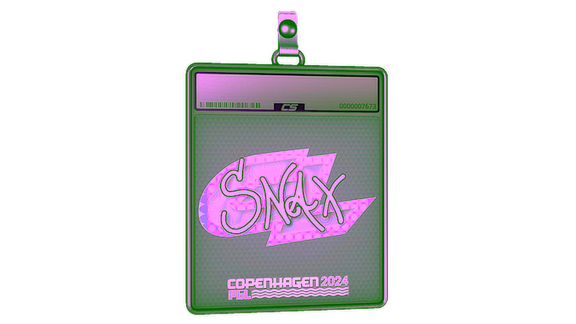 Display for Sticker Slab | Snax (Holo) | Copenhagen 2024