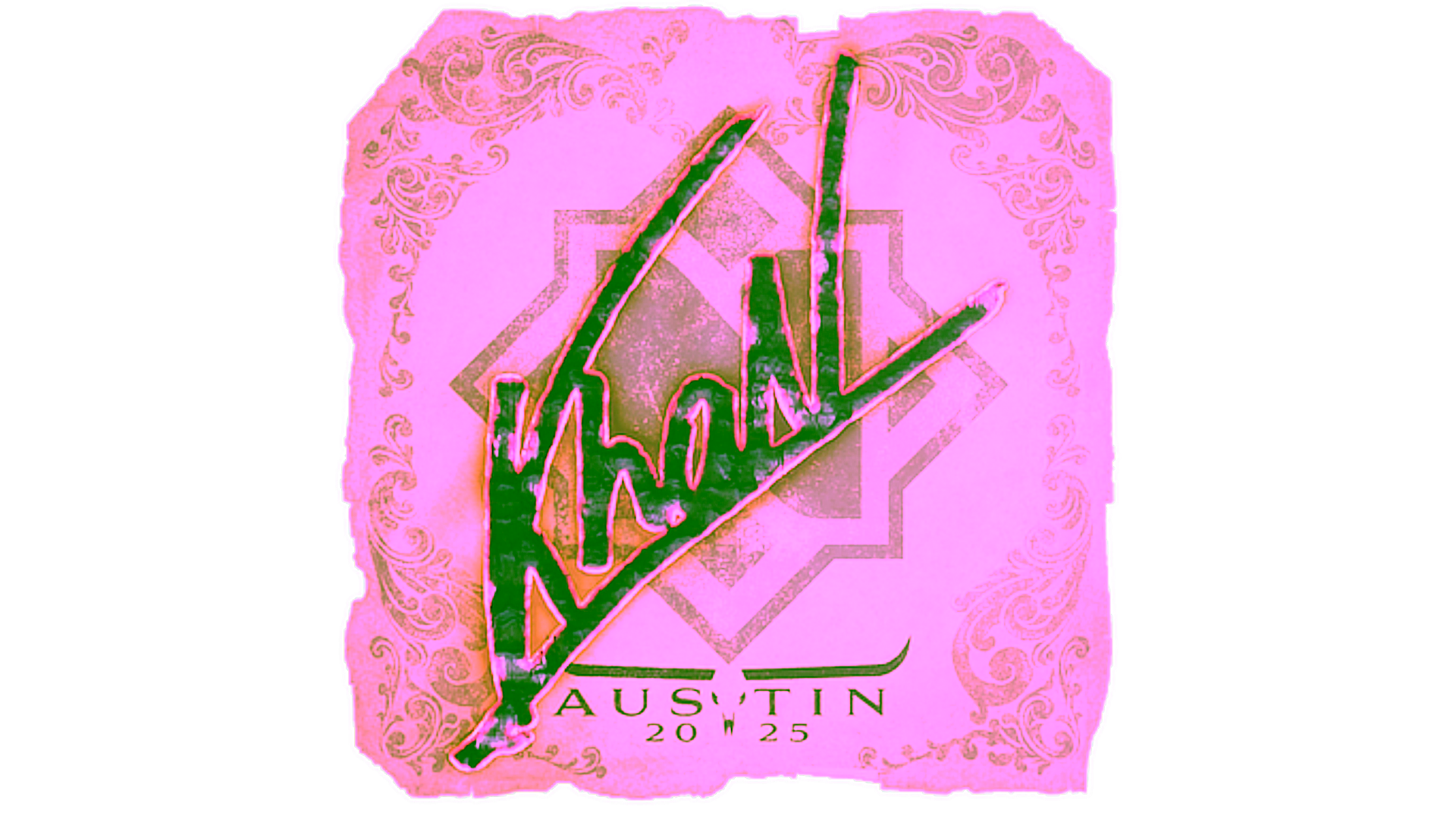 Display for Sticker | khaN | Austin 2025