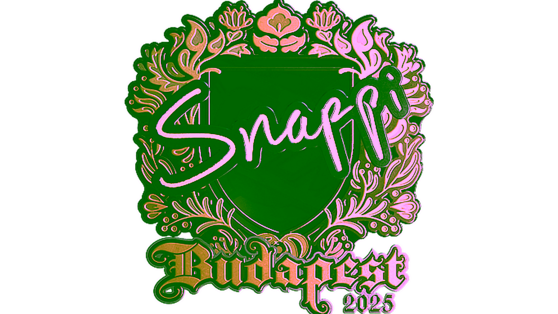 Display for Sticker | Snappi (Gold) | Budapest 2025