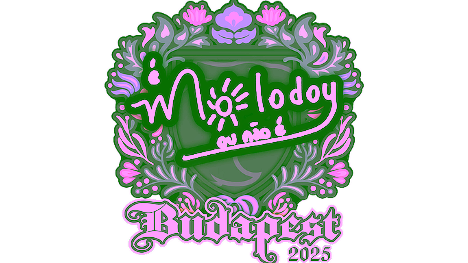 Display for Sticker | molodoy | Budapest 2025