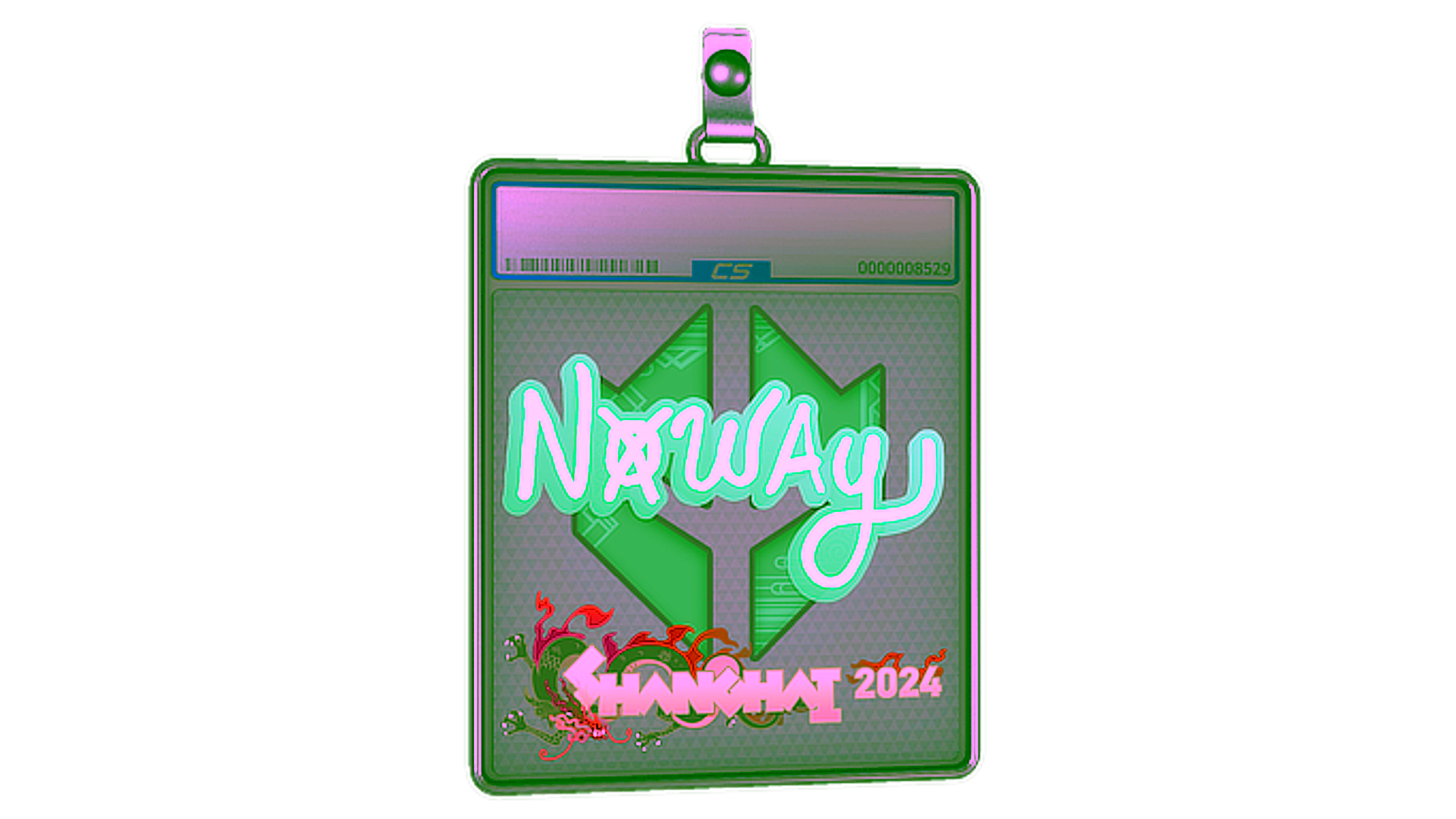 Visar för Sticker Slab | noway | Shanghai 2024