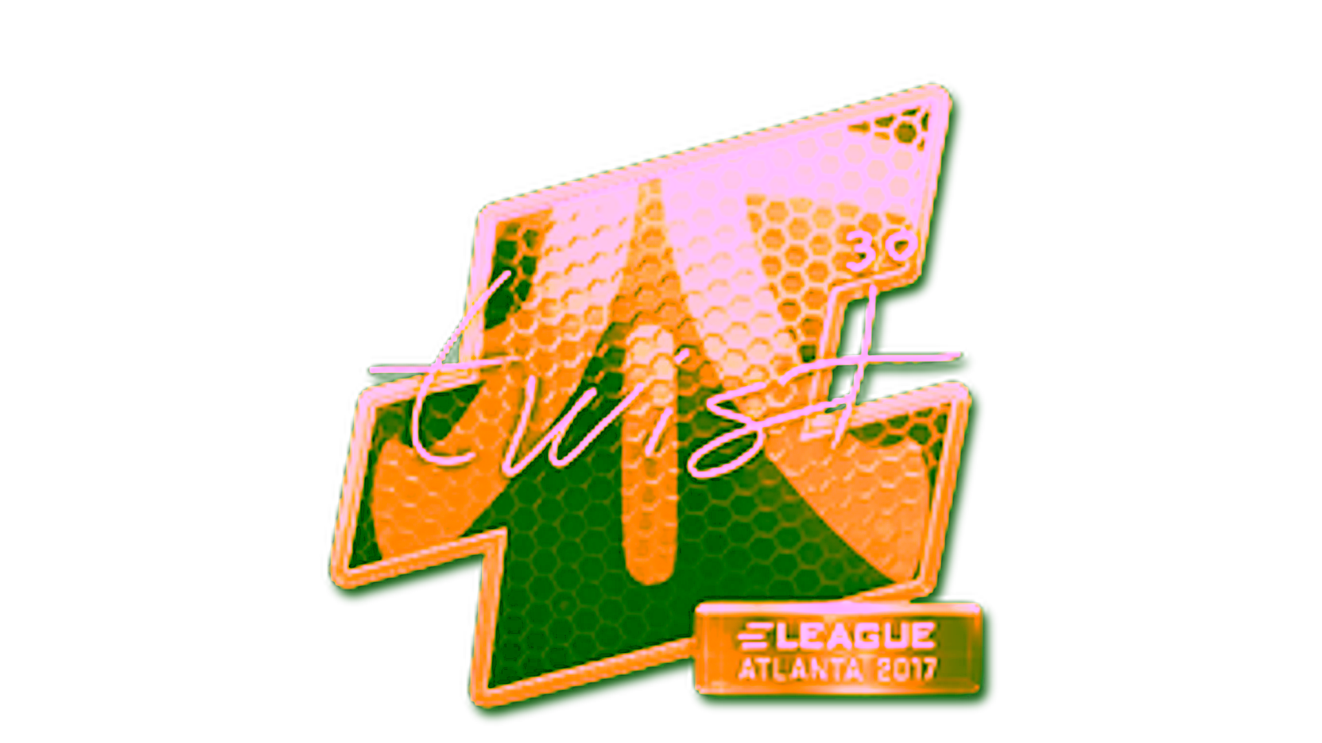 Anzeige für Sticker | twist (Gold) | Atlanta 2017