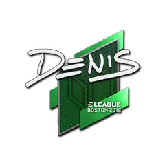 Sticker denis Boston 2018