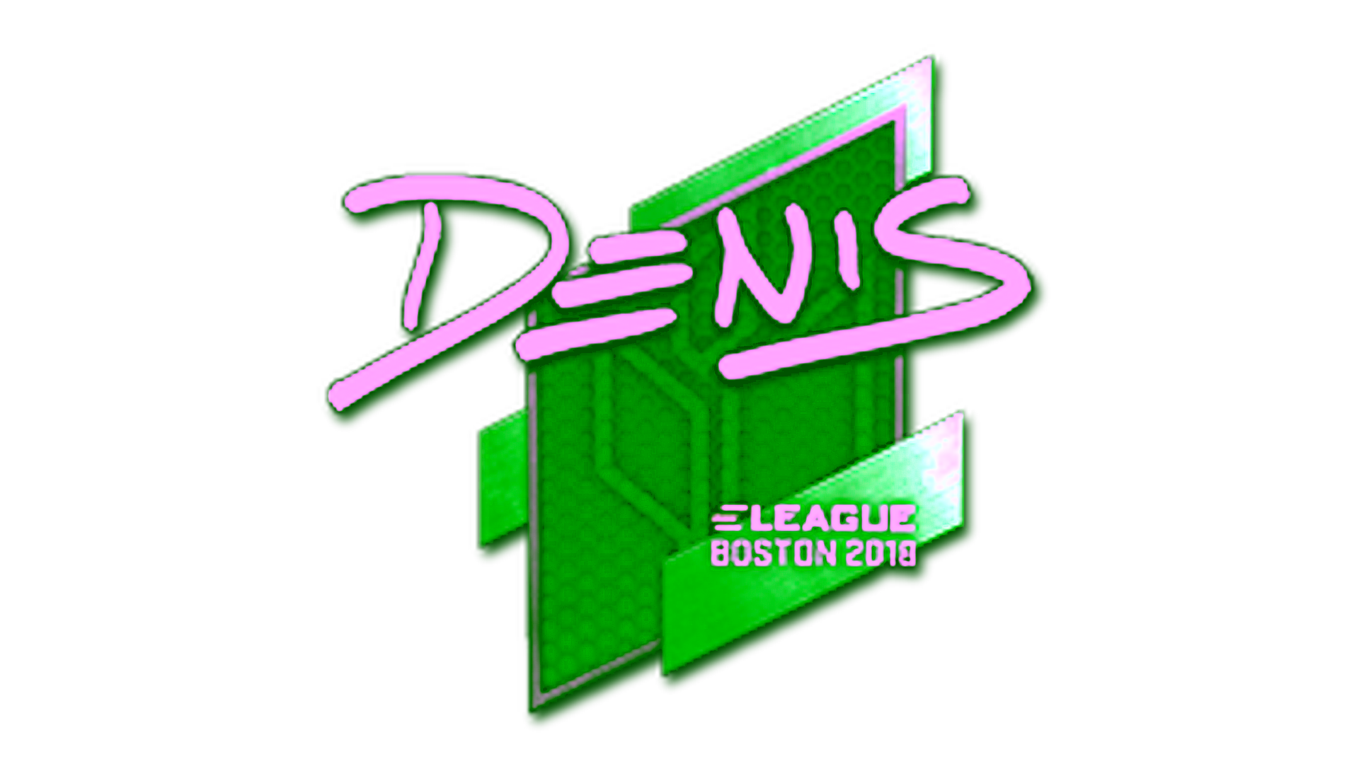 Anzeige für Sticker | denis | Boston 2018