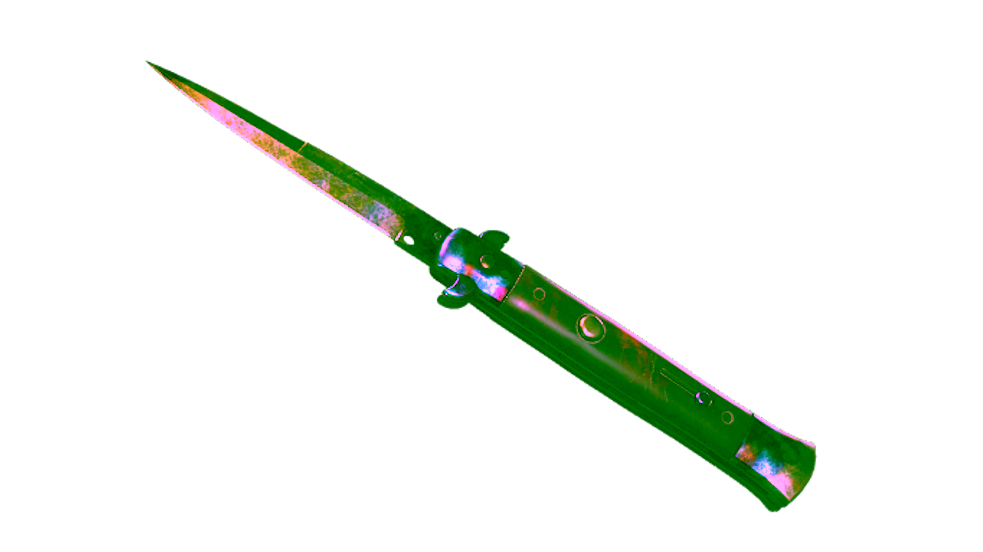 Mostrar para ★ StatTrak™ Stiletto Knife | Case Hardened (Battle-Scarred)