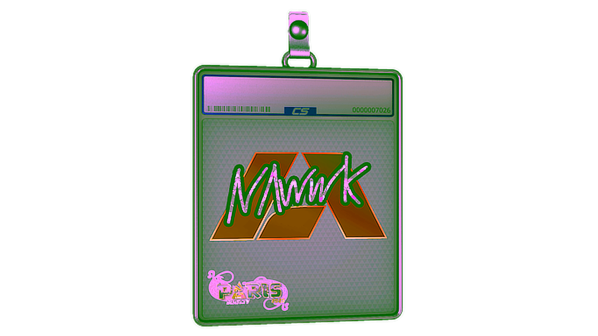 Display for Sticker Slab | nawwk (Glitter) | Paris 2023