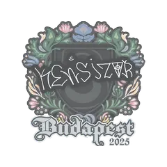 Sticker kensizor Budapest 2025