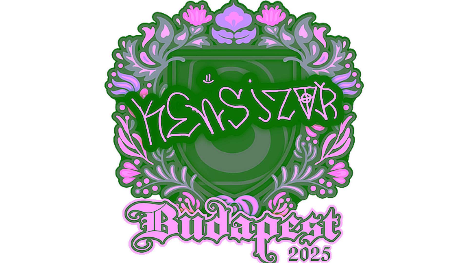 Display for Sticker | kensizor | Budapest 2025