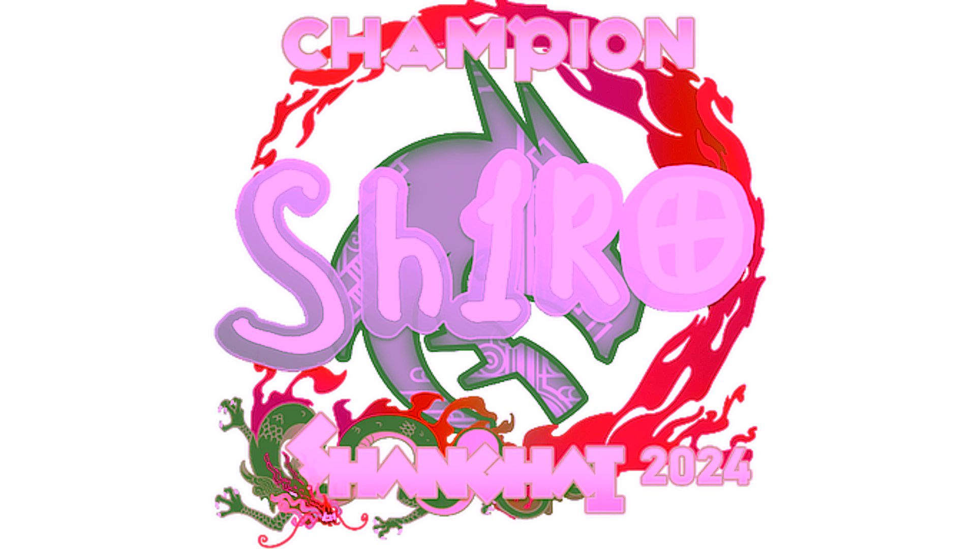 Display for Sticker | sh1ro (Champion) | Shanghai 2024