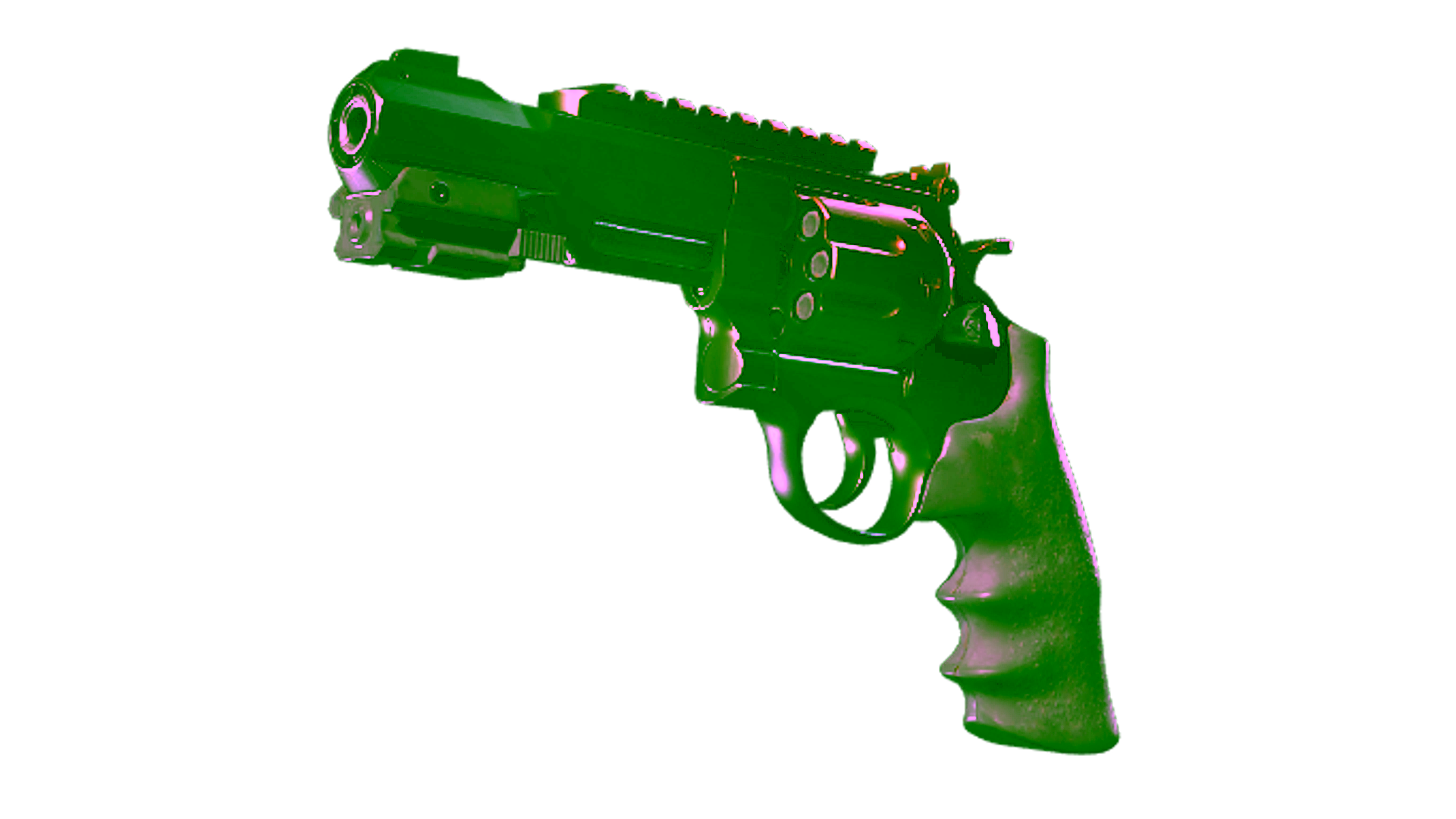 Display for Souvenir R8 Revolver | Amber Fade (Minimal Wear)