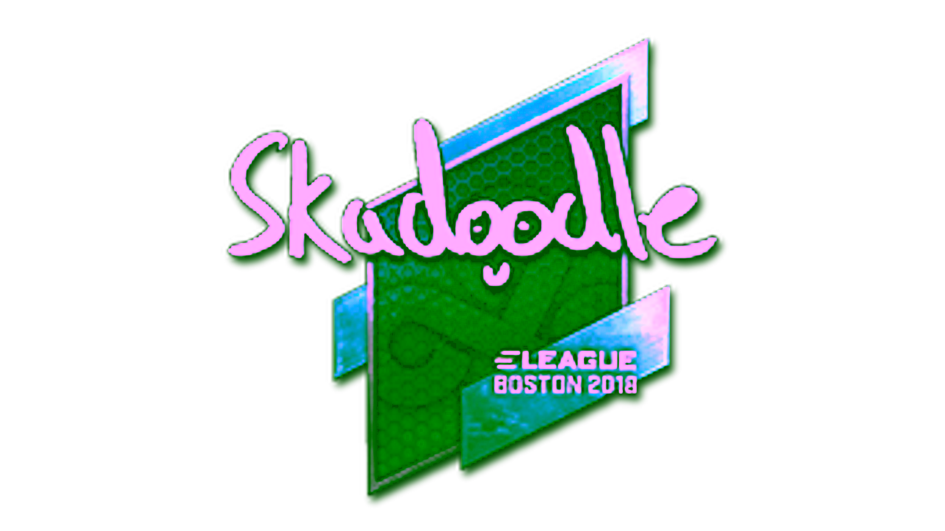 Visar för Sticker | Skadoodle (Foil) | Boston 2018