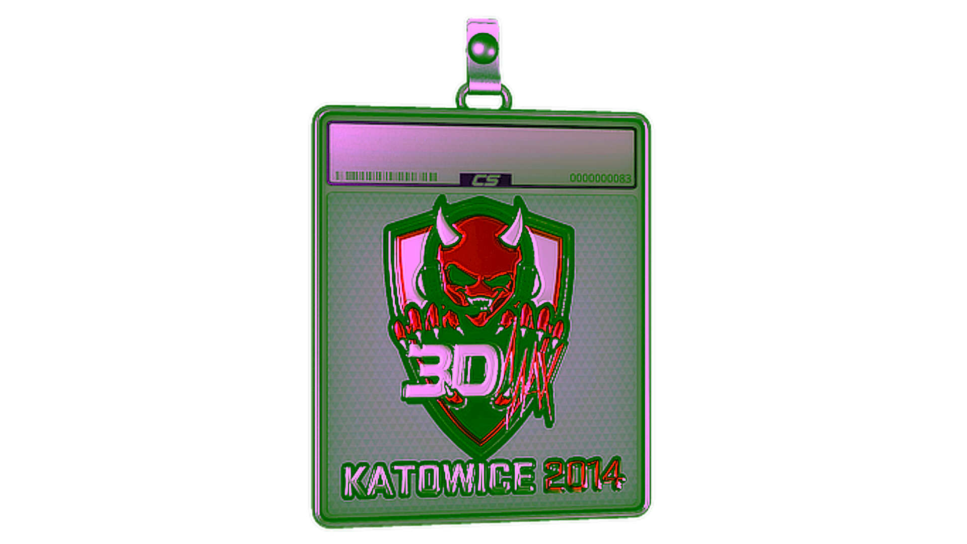 Visar för Sticker Slab | 3DMAX (Foil) | Katowice 2014
