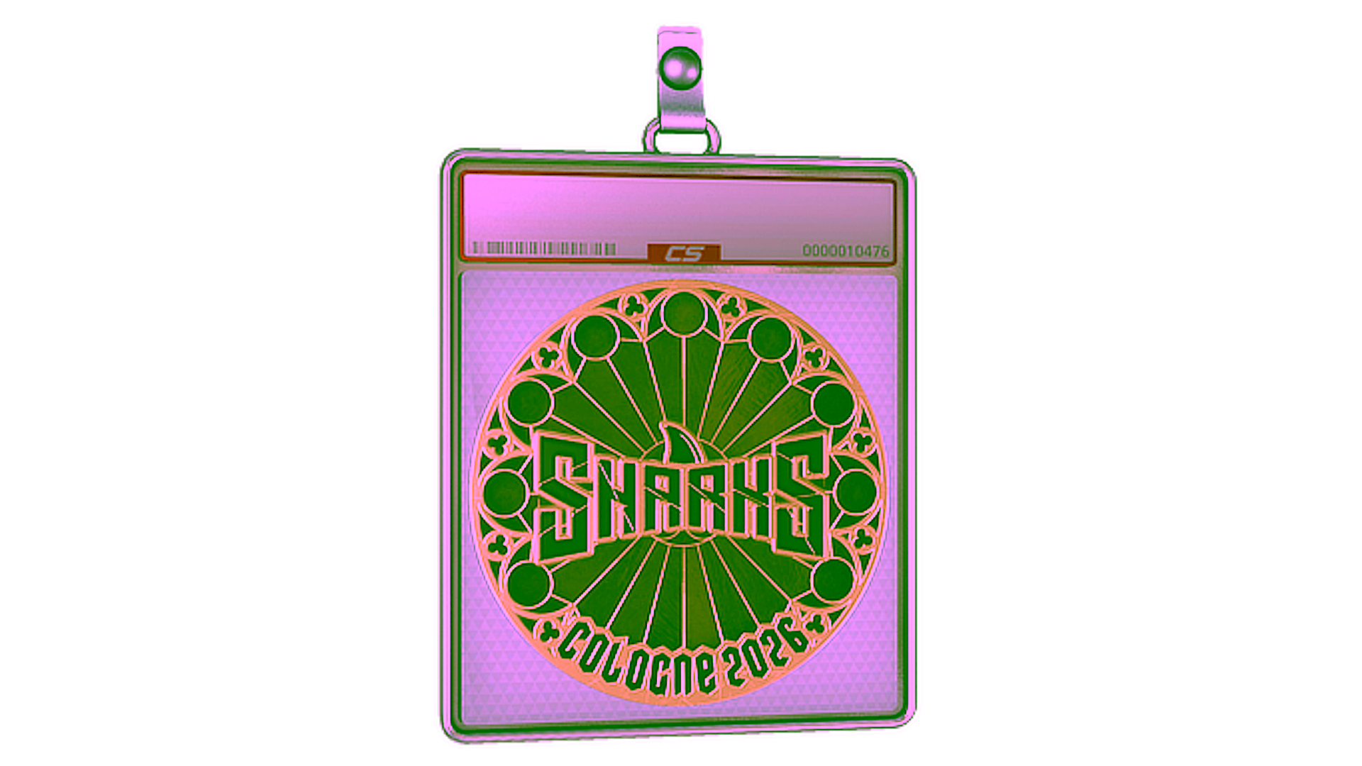 Display for Sticker Slab | Sharks Esports (Gold) | Cologne 2026