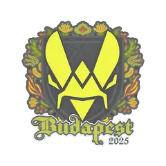 Sticker Vitality Budapest 2025