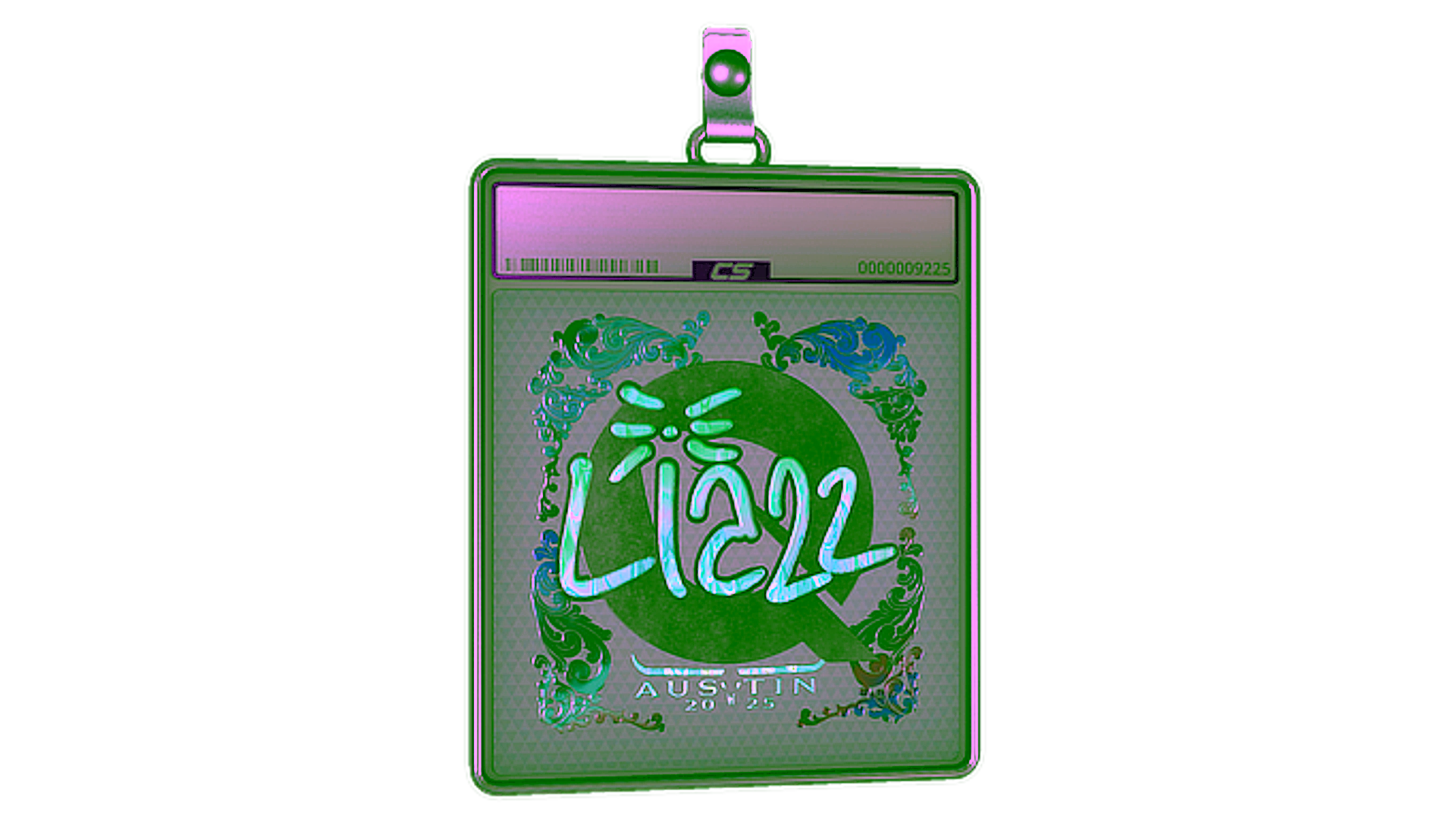 Affichage pour Sticker Slab | Liazz (Holo) | Austin 2025