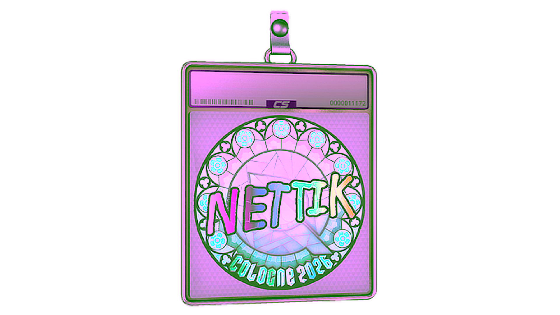 Display for Sticker Slab | nettik (Holo) | Cologne 2026