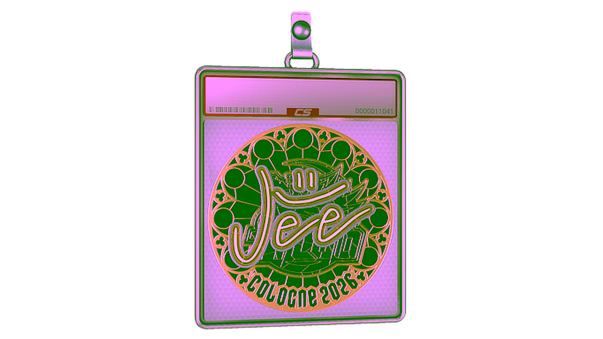Display for Sticker Slab | Jee (Gold) | Cologne 2026