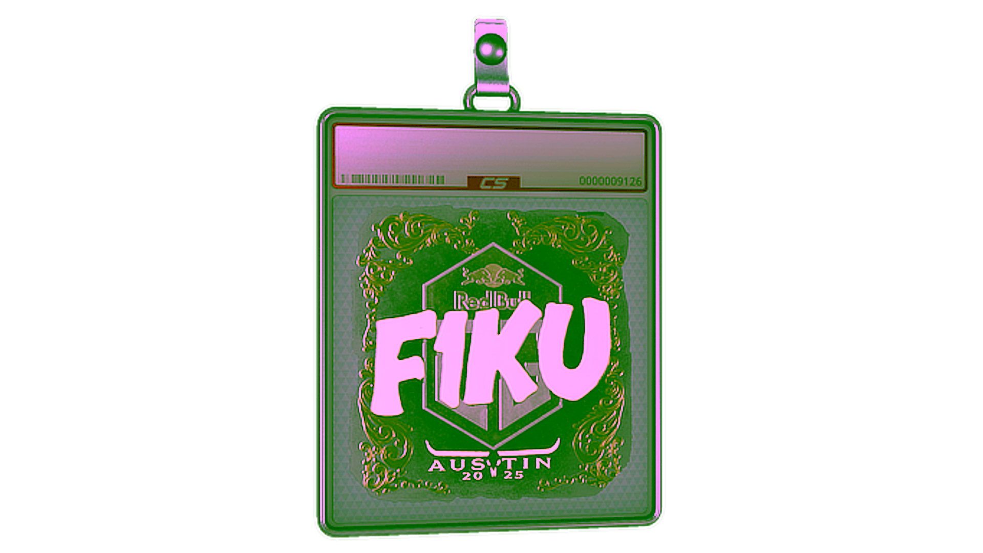 Display for Sticker Slab | F1KU (Gold) | Austin 2025