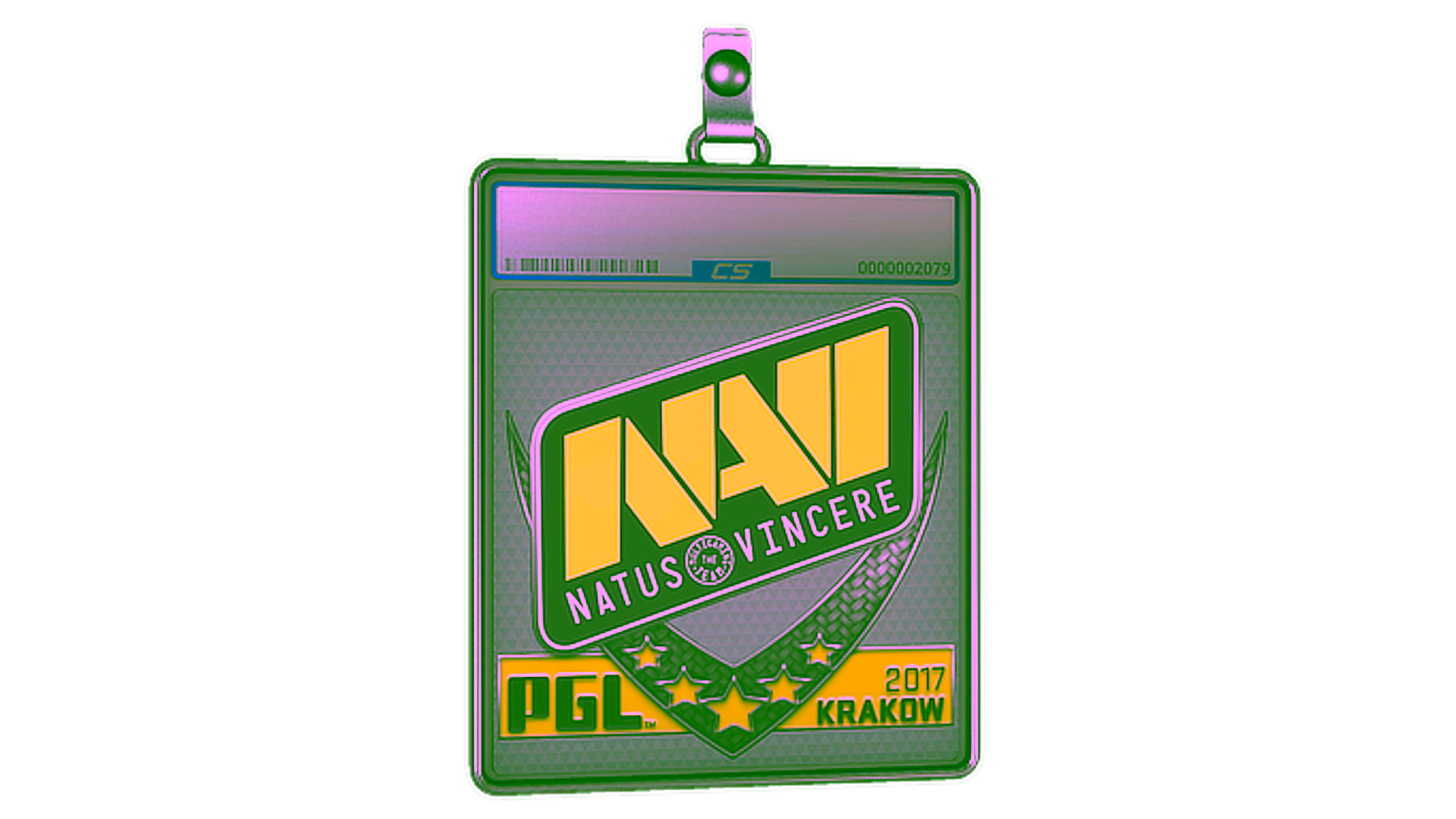 Display for Sticker Slab | Natus Vincere | Krakow 2017