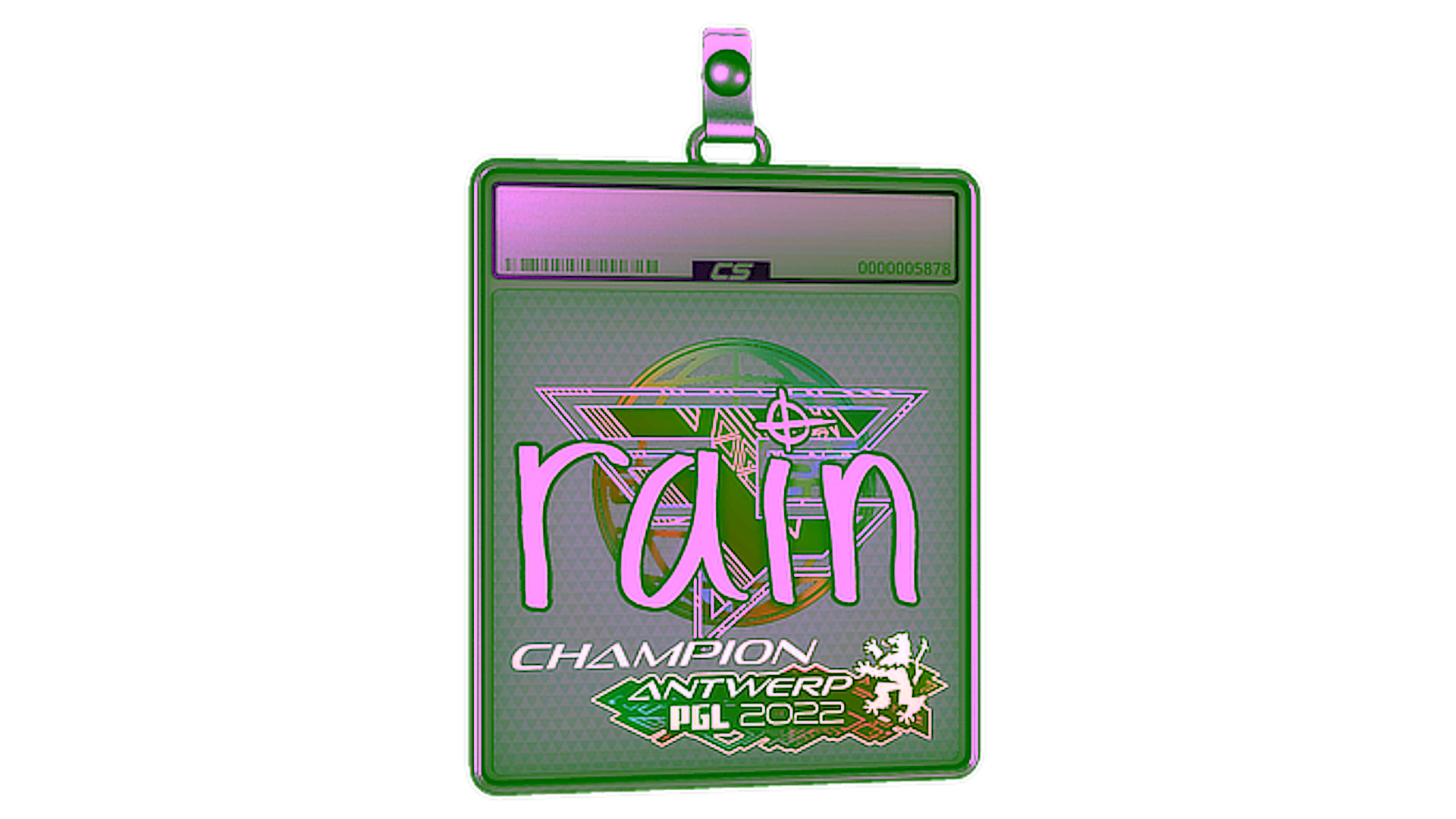 Rodyti Sticker Slab | rain (Holo, Champion) | Antwerp 2022