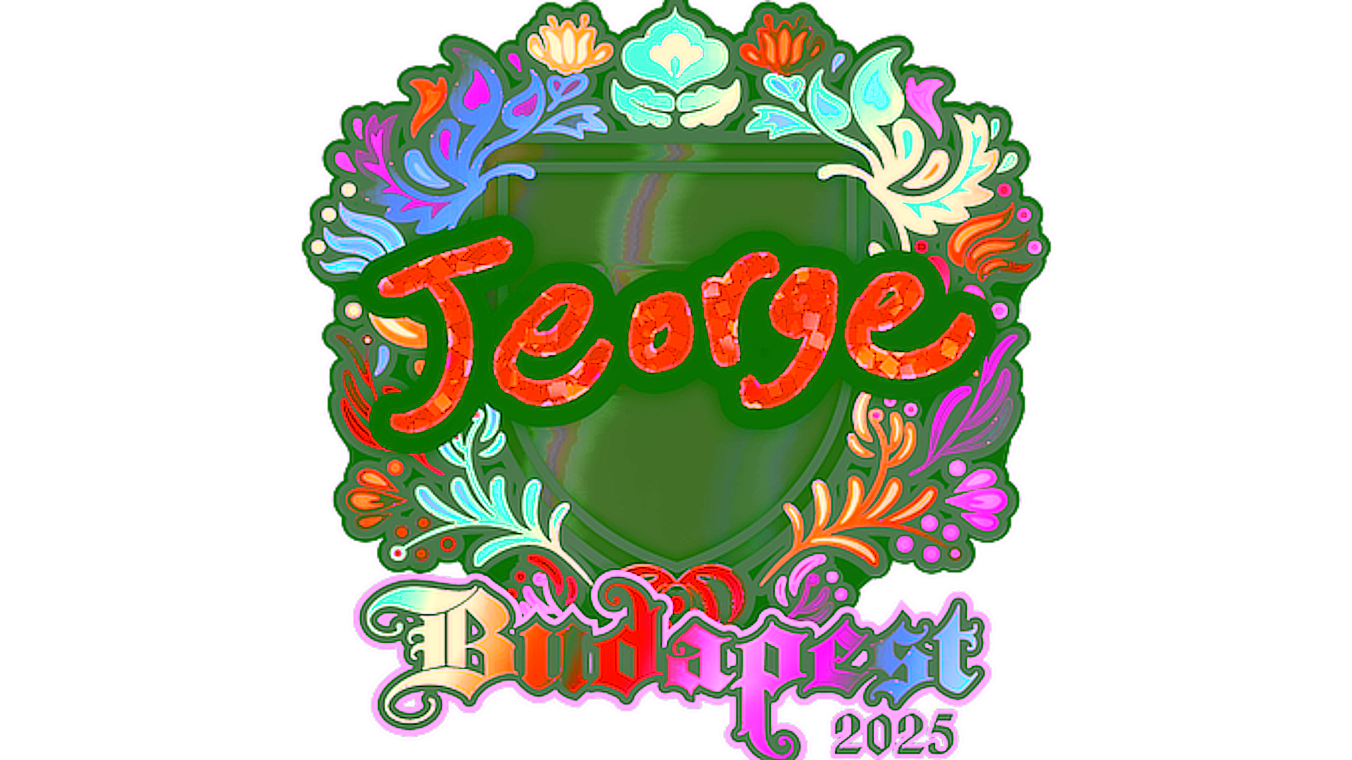 Дисплей для Sticker | jeorge (Holo) | Budapest 2025