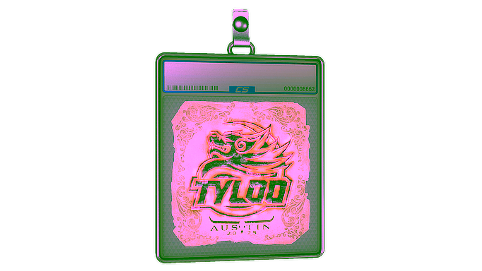 Rodyti Sticker Slab | TYLOO | Austin 2025