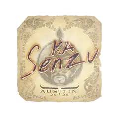 Sticker Senzu Austin 2025