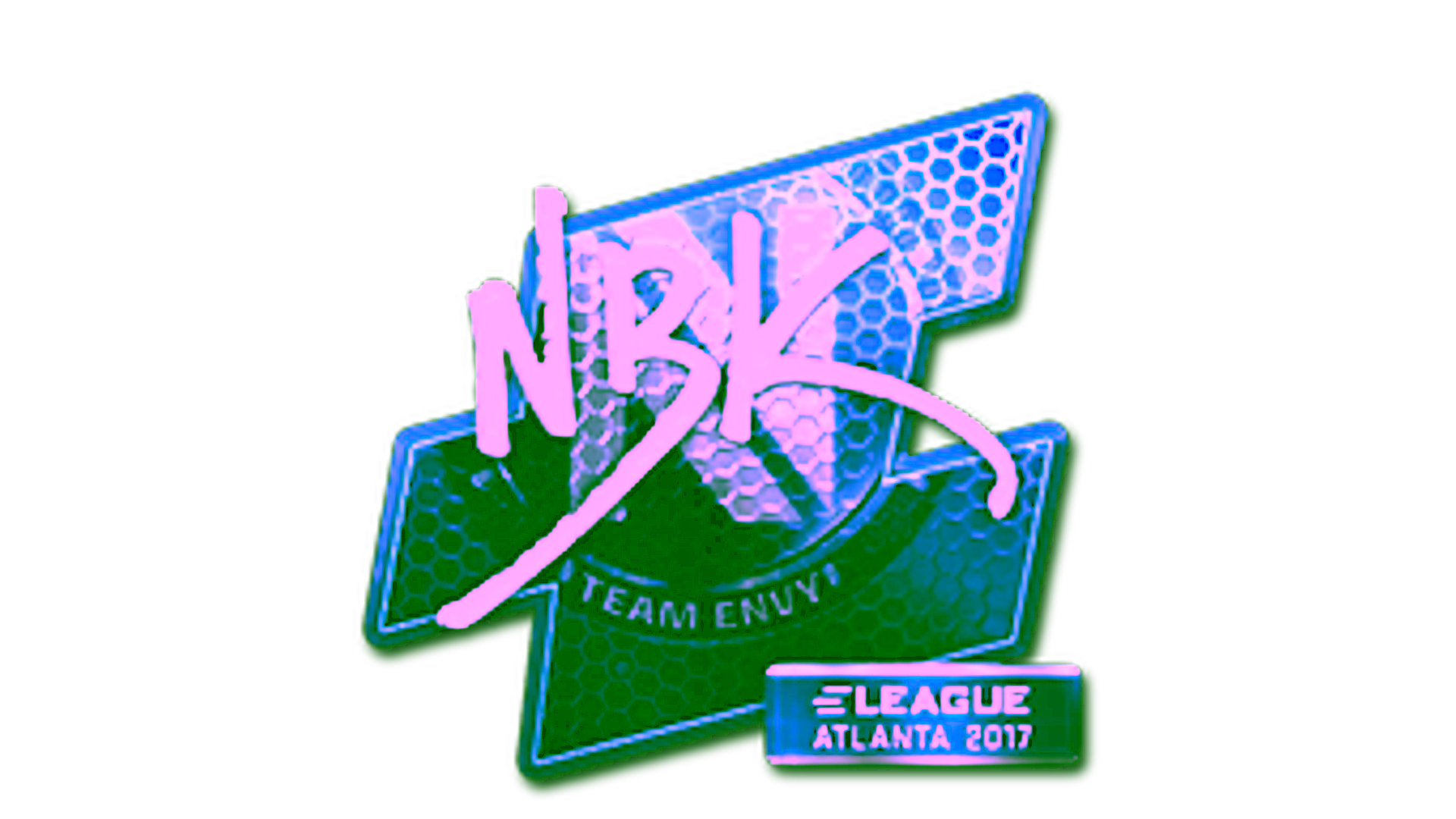 Display for Sticker | NBK- (Foil) | Atlanta 2017