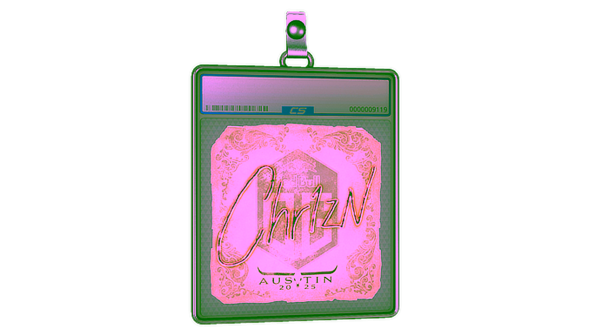 Display for Sticker Slab | Chr1zN | Austin 2025