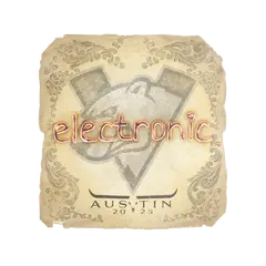 Sticker electronic Austin 2025