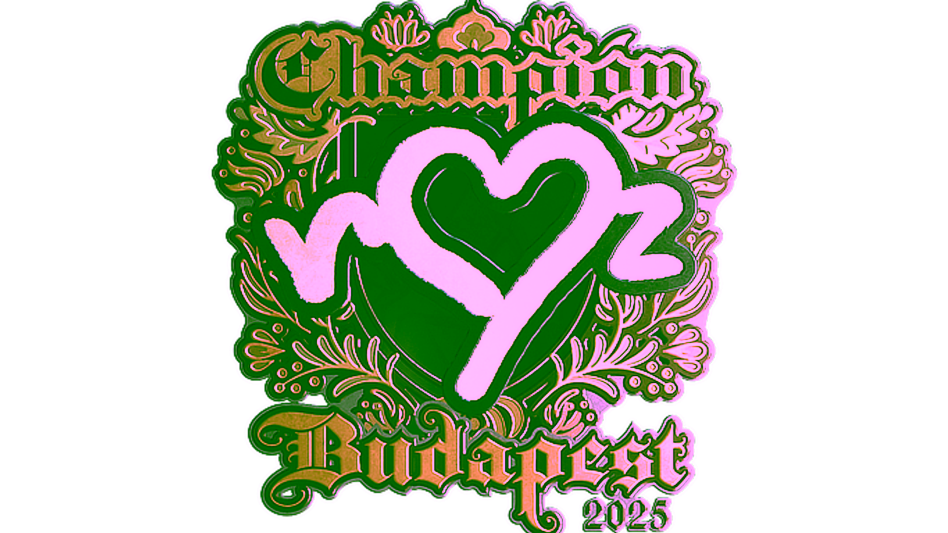 Display for Sticker | ropz (Gold, Champion) | Budapest 2025