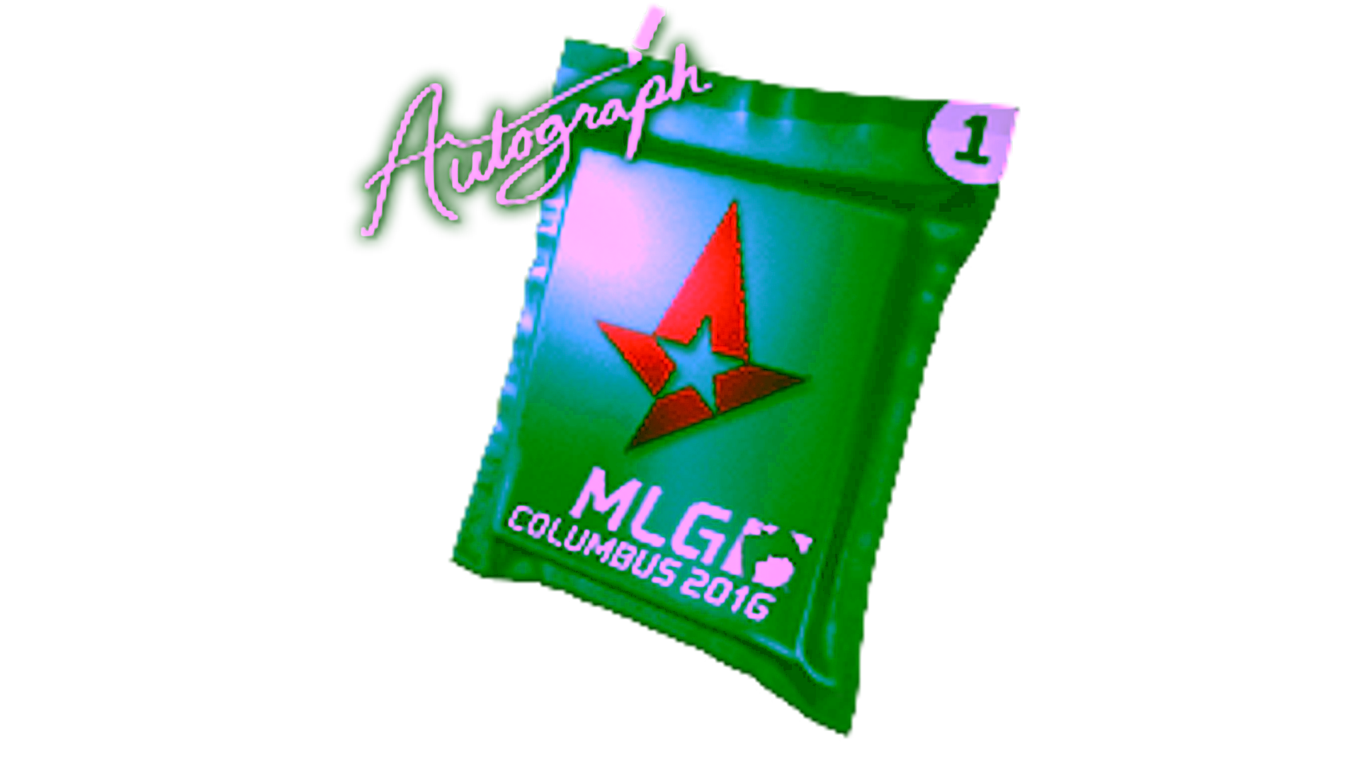 Display for Autograph Capsule | Astralis | MLG Columbus 2016