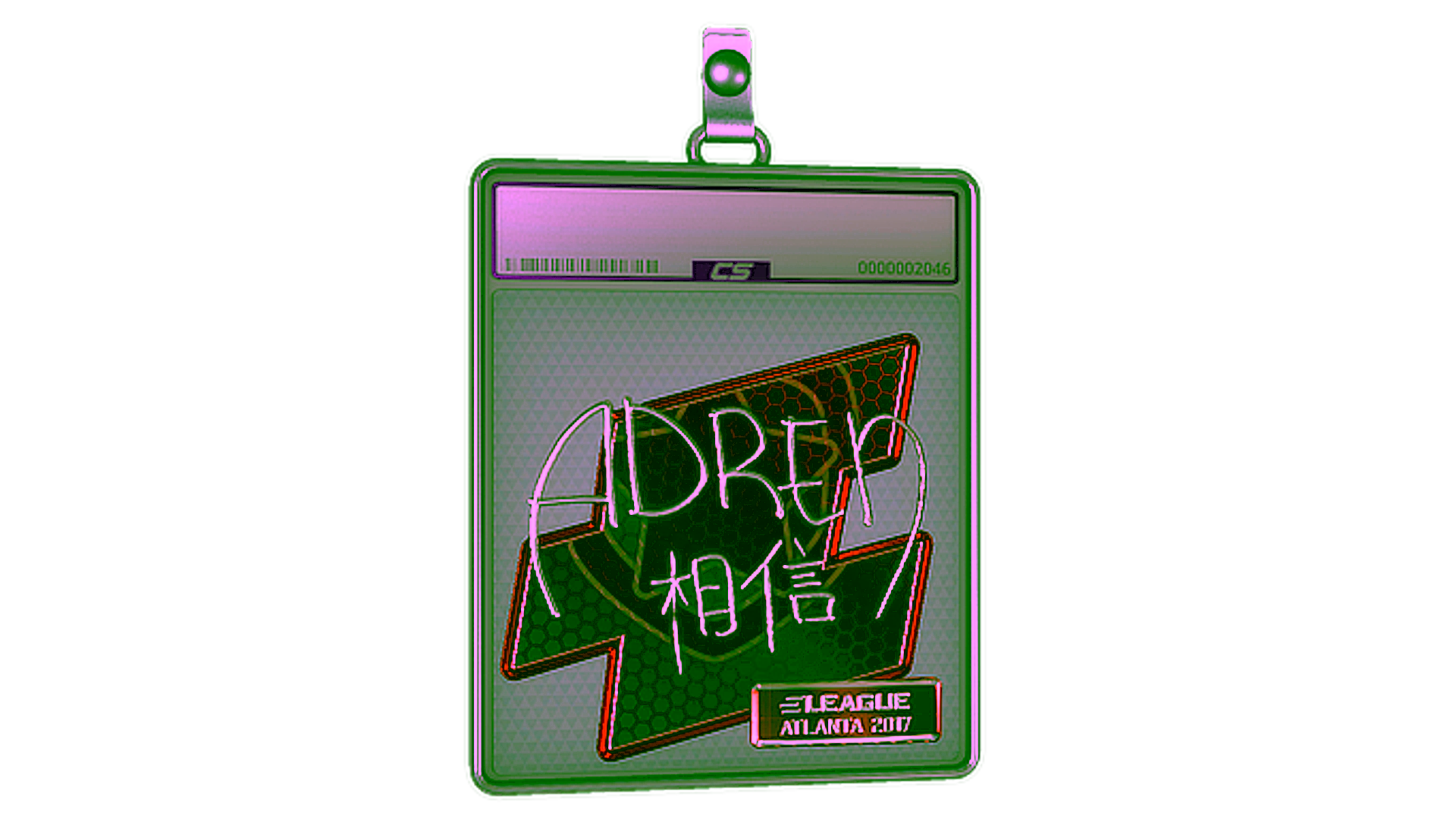 Display for Sticker Slab | AdreN (Foil) | Atlanta 2017