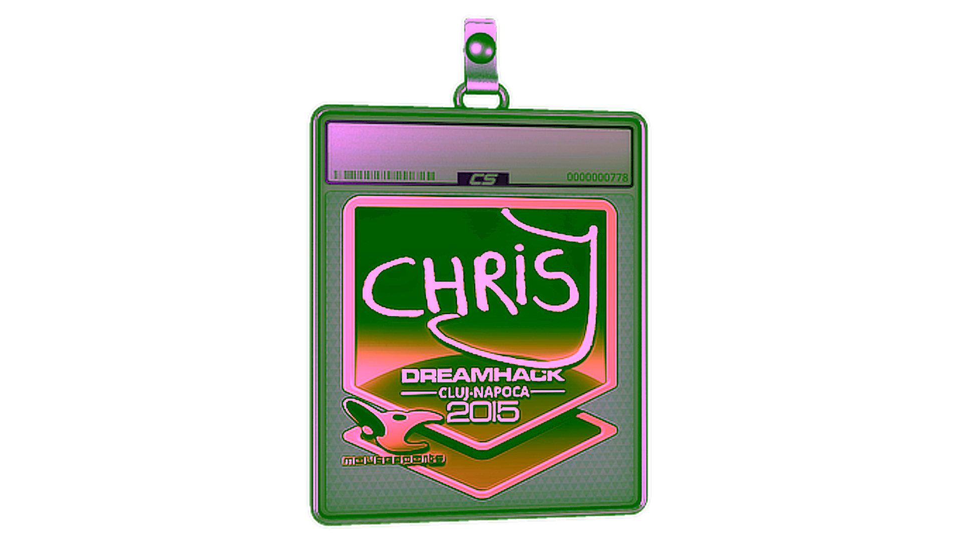 Affichage pour Sticker Slab | chrisJ (Gold) | Cluj-Napoca 2015