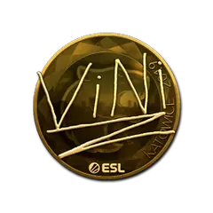 Sticker | VINI (Gold) | Katowice 2019