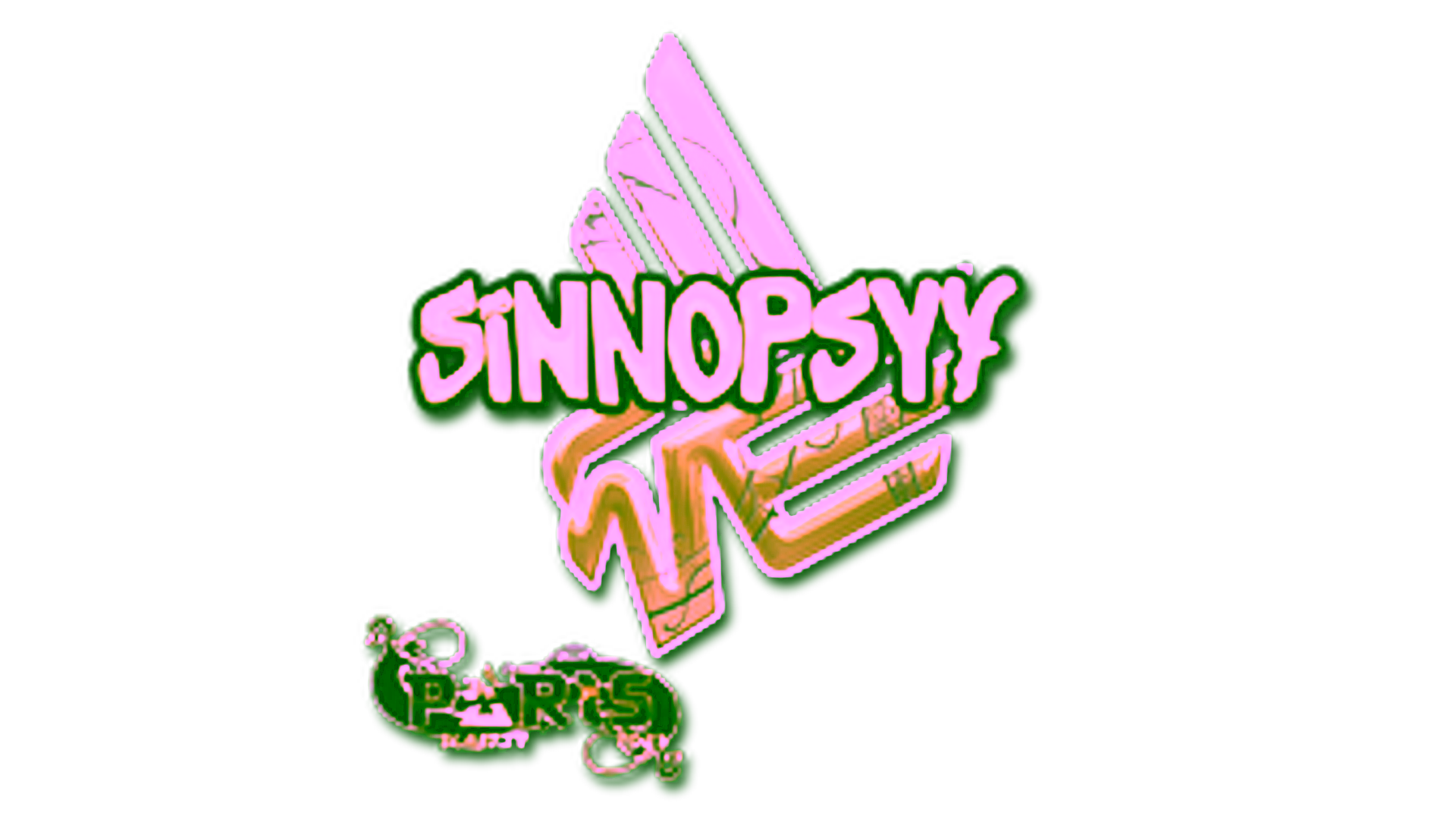 Wyświetl dla Sticker | sinnopsyy (Gold) | Paris 2023