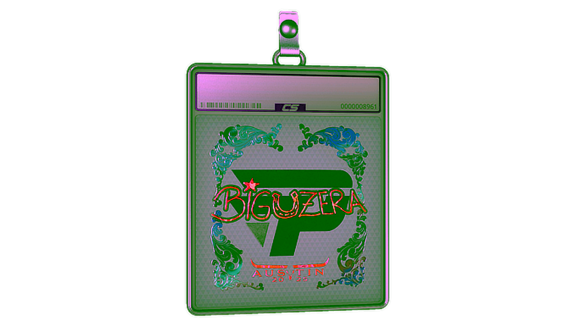 Wyświetl dla Sticker Slab | biguzera (Holo) | Austin 2025
