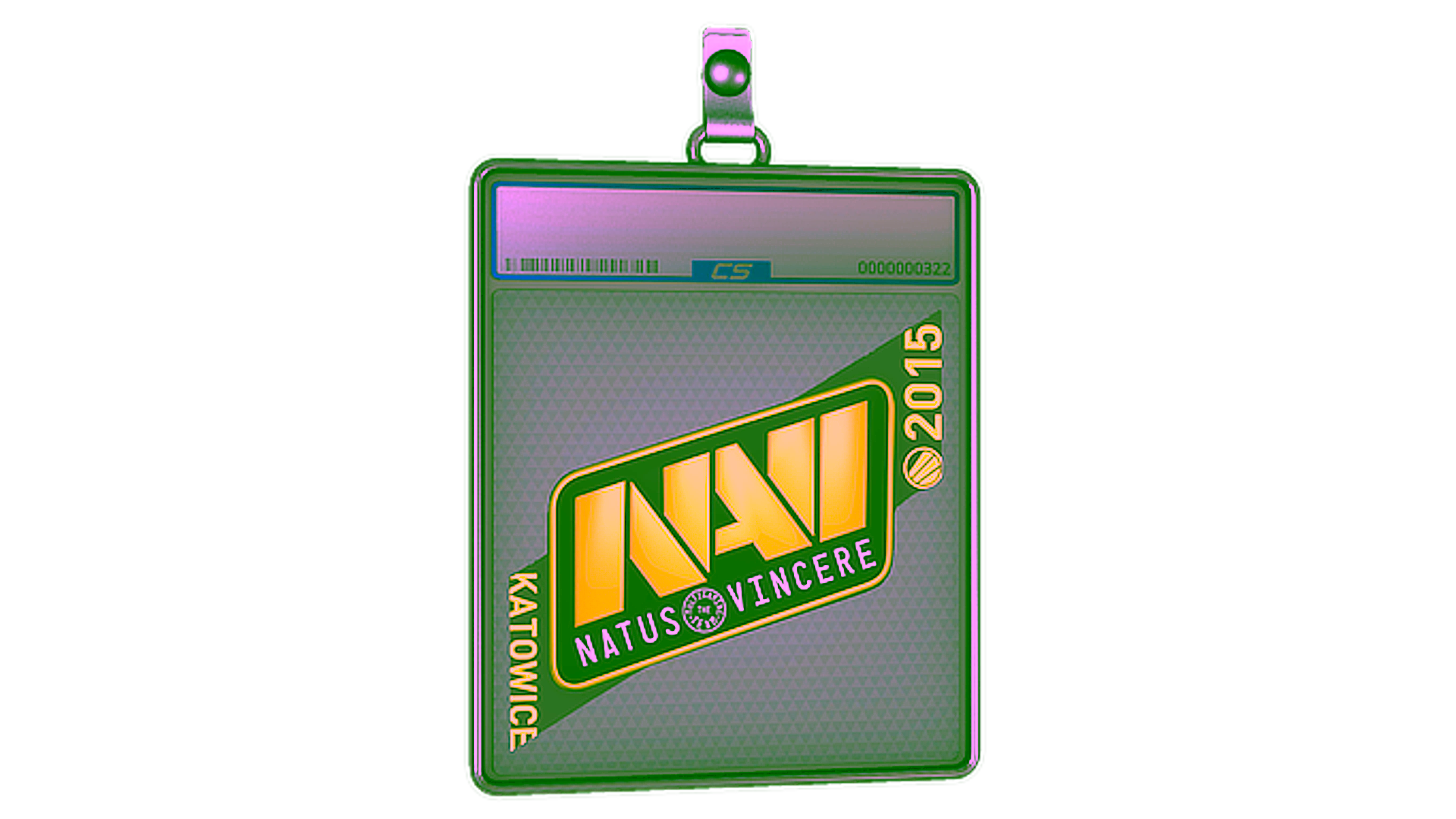 Display for Sticker Slab | Natus Vincere | Katowice 2015