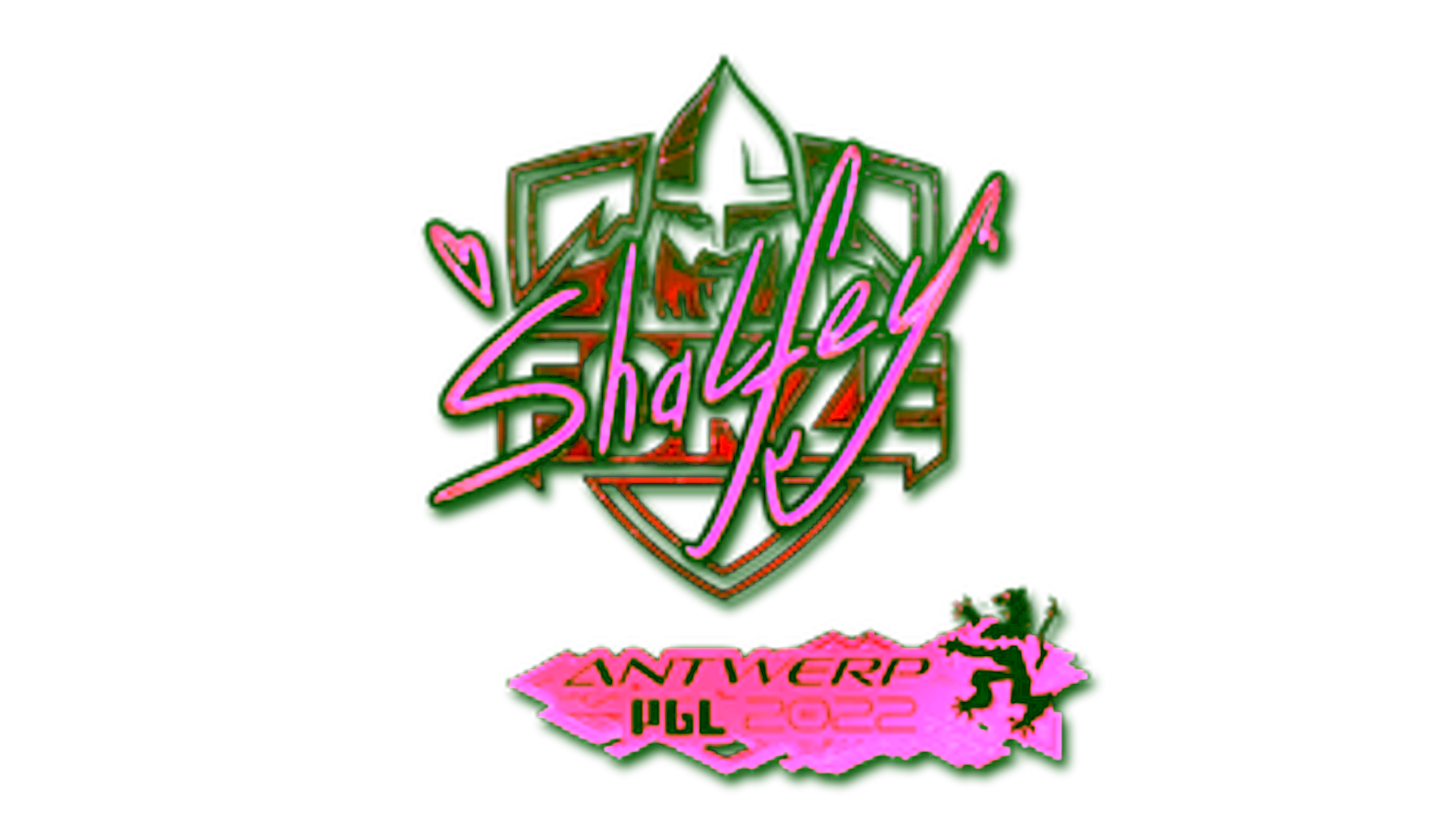 Дисплей для Sticker | shalfey (Holo) | Antwerp 2022