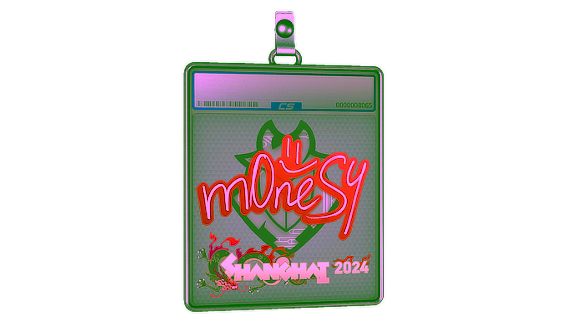 Дисплей для Sticker Slab | m0NESY | Shanghai 2024