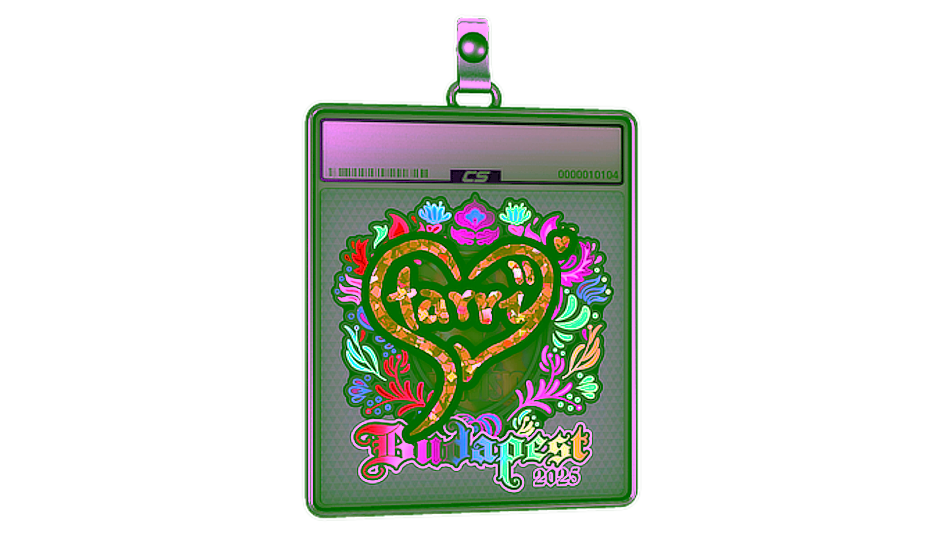 Display for Sticker Slab | Starry (Holo) | Budapest 2025