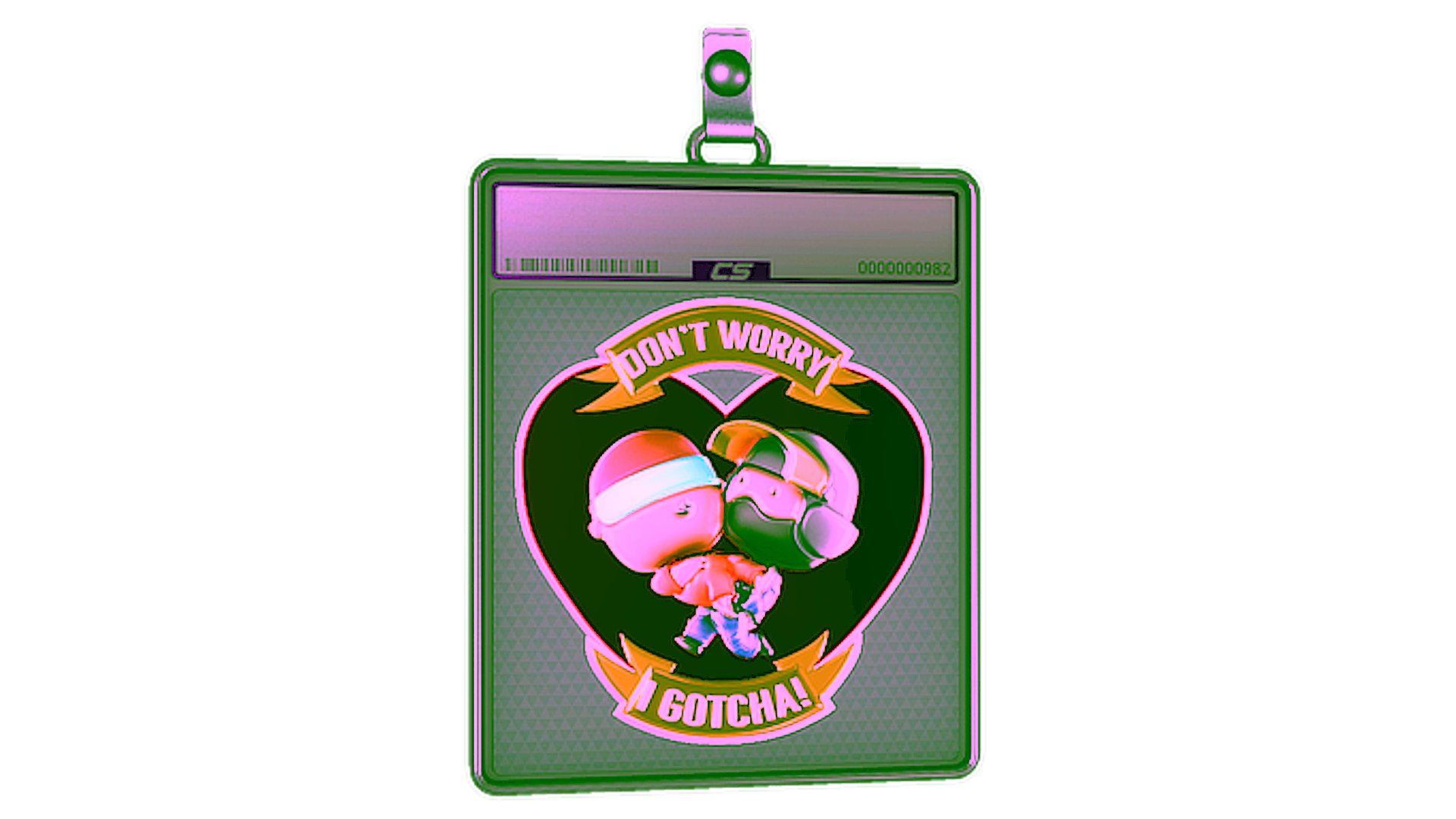 Wyświetl dla Sticker Slab | Don't Worry (Foil)