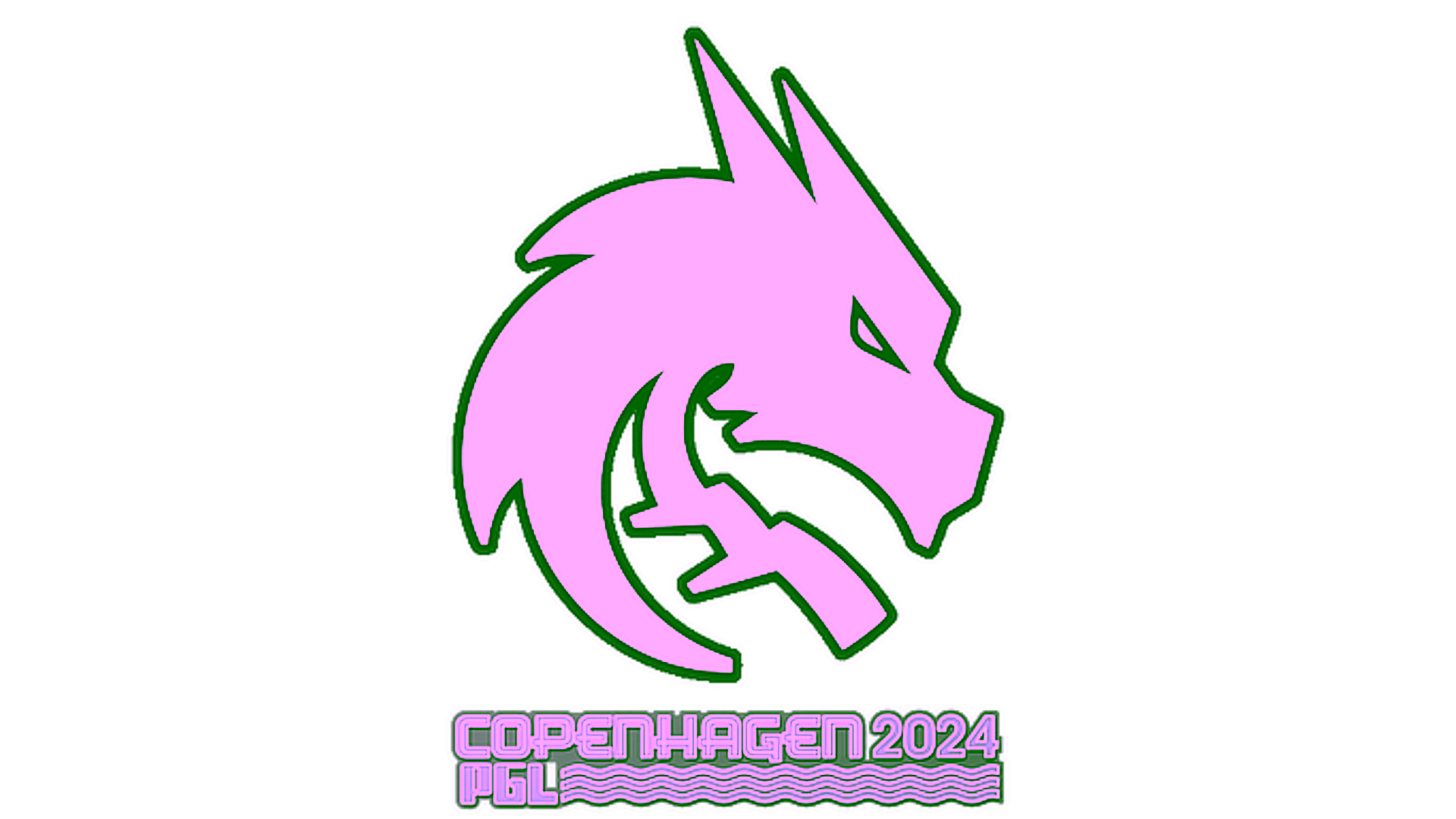 Display for Sticker | Team Spirit | Copenhagen 2024