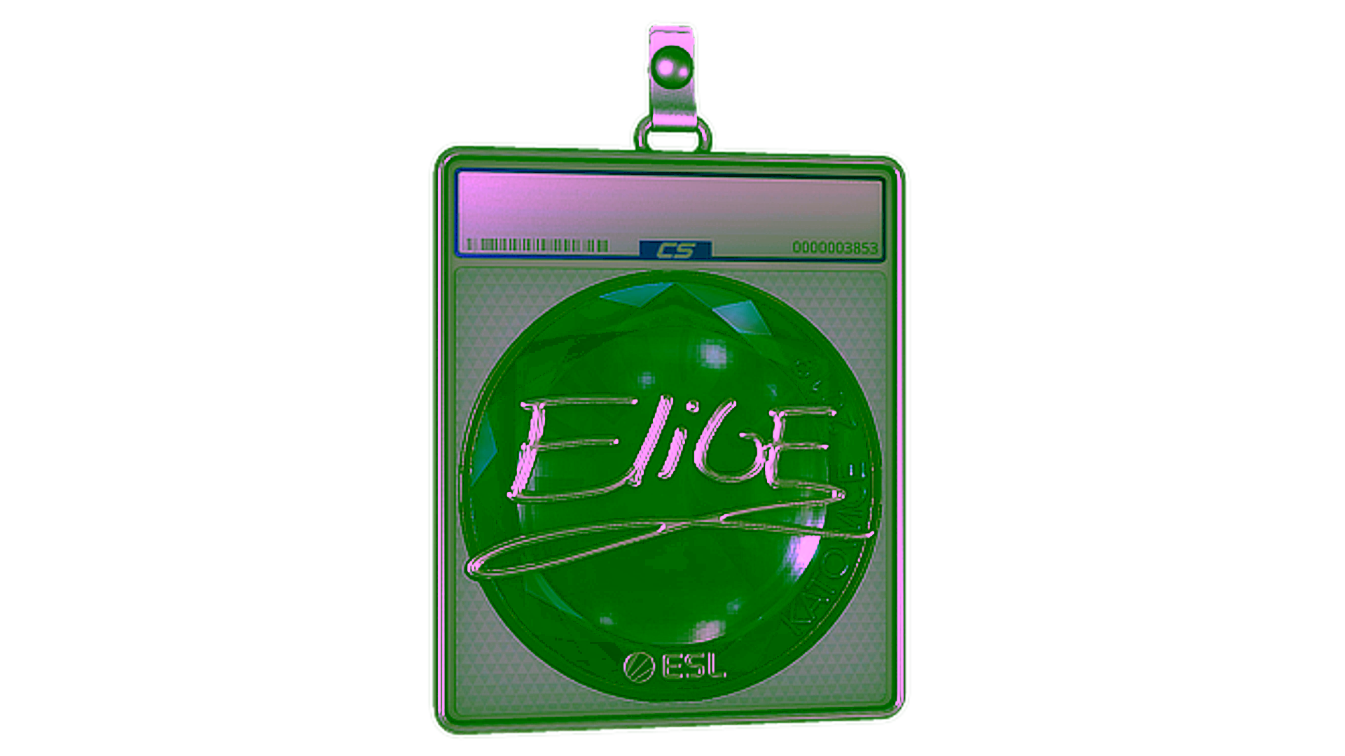 Display for Sticker Slab | EliGE (Foil) | Katowice 2019