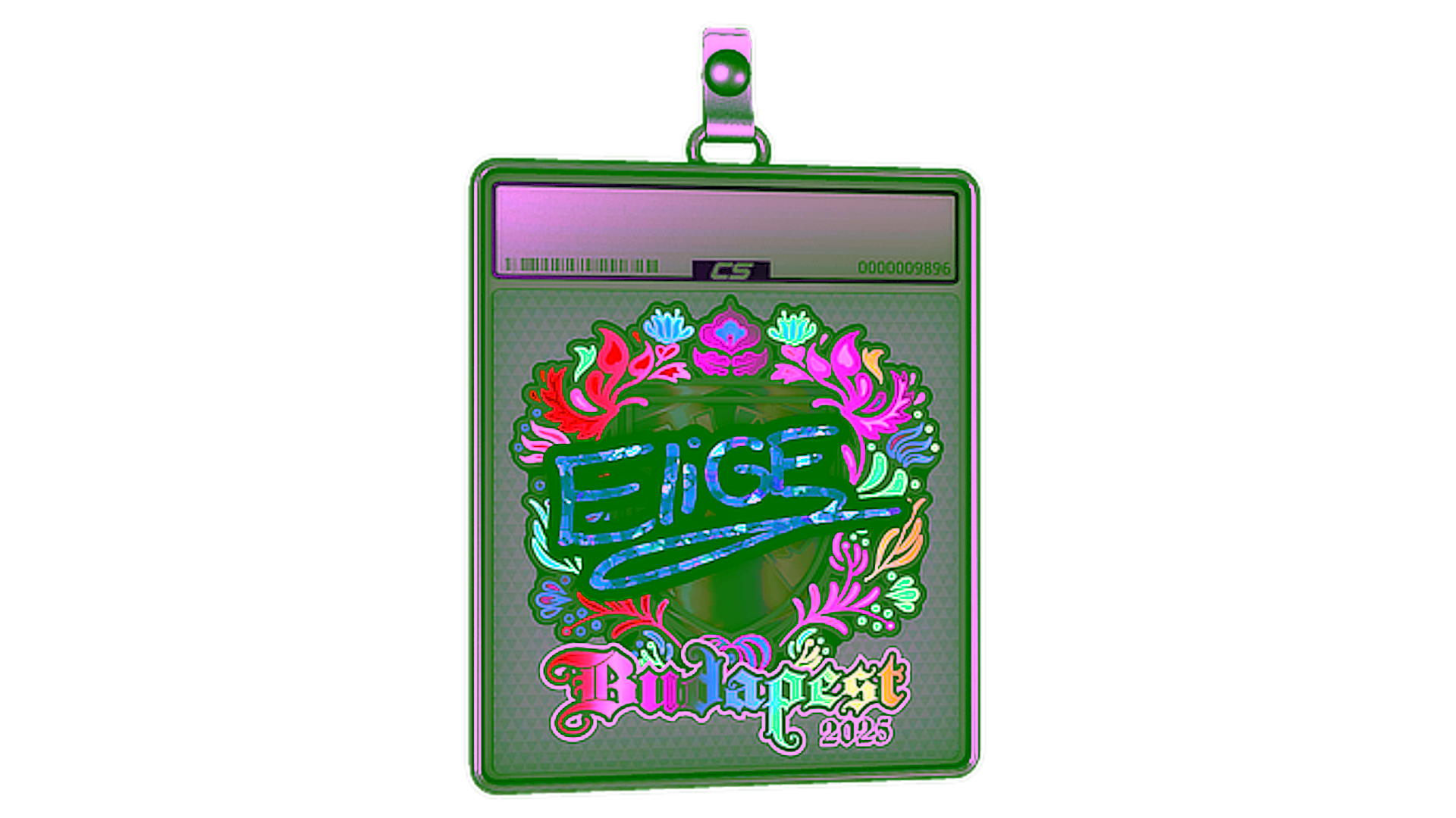 Display for Sticker Slab | EliGE (Holo) | Budapest 2025