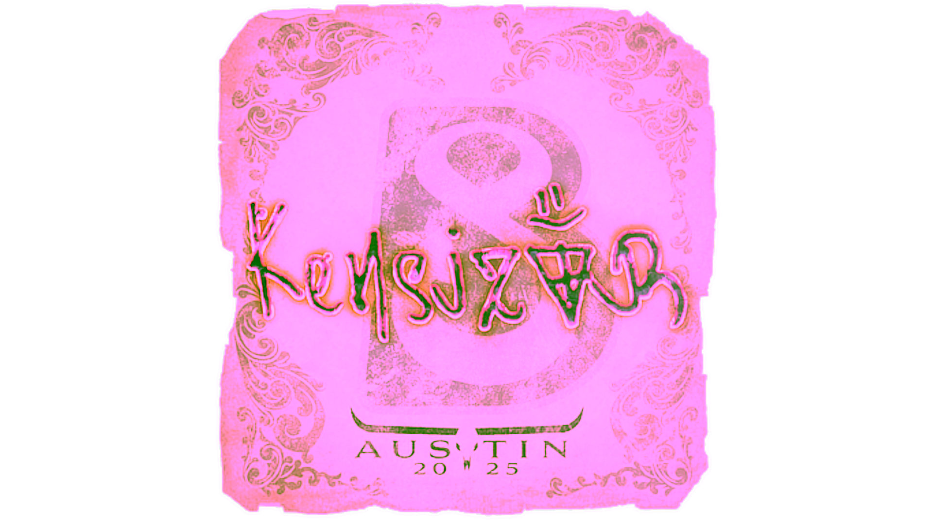 Sticker | kensizor | Austin 2025 için görüntü